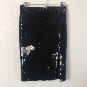 Sequin skirt